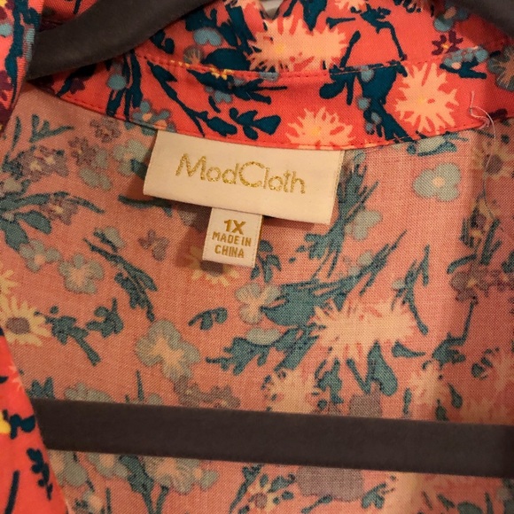 ModCloth Sunny Spirit Button Up Top - Picture 4 of 5